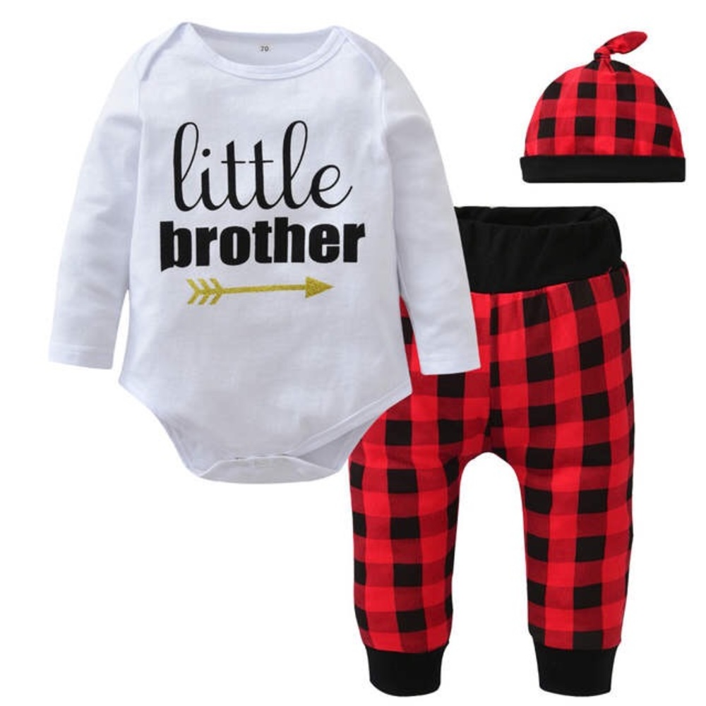 Little Brother Outfit- 3 Piece Set